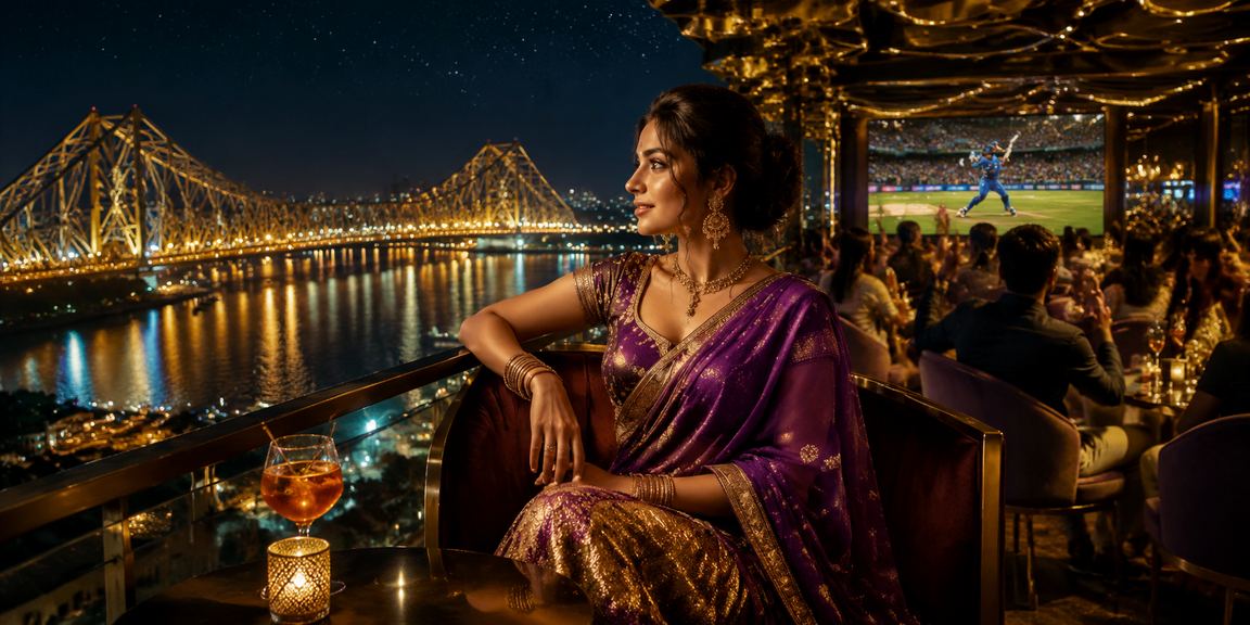 Cricket and casino fans betting in Kolkata